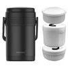 King Hoff termosas KH-1396, 1,5 l, juodas