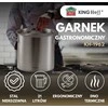 King Hoff Puodas Gastronorm puodas, nerūdijantis plienas, skersmuo 30cm, 21l, kinghoff, kh-1962
