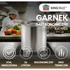 Garnek Puodas Gastronorm puodas, nerūdijantis plienas, skersmuo 36 cm, 36 l, kinghoff, kh-1965