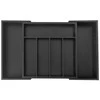 Organizer Bambukinis stalčių organizatorius, juodas, 52x31,5x5, kinghoff