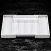 Organizer Bambukinis stalčių organizatorius, baltas, 52x31,5x5, kinghoff
