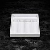 Organizer Bambukinis stalčių organizatorius, baltas, 52x31,5x5, kinghoff