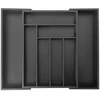 Organizer Bambukinis stalčių organizatorius, juodas, 52x43x5, kinghoff