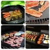 KOMPLET 4 MAT DO GRILLA BBQ 40 X 30 CM MATY NIEPRZYWIERAJĄCE PTFE BRUNBESTE BB-3367