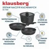 Rinkinys Virtuvės reikmenų rinkinys, 5 dalys, aliuminis, Klausberg, kb-7858