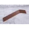 KOMPLET METALOWYCH SŁOMEK DO PICIA 6 ELEMENTÓW BERLINGER HAUS ROSE GOLD BH-2982