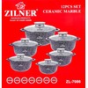 MARMURINIŲ PUODŲ RINKINYS ZILNER ZL-7086 6
