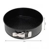 King Hoff Tortownica, Torto forma, juodas marmuras, skersmuo 22cm, kinghoff