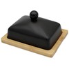 Maselniczka Brunbeste MASELNICZKA CERAMICZNA Z BAMBUSOWĄ PODSTAWKĄ BRUNBESTE BB-4502