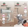 King Hoff Maszynka Mėsmalė, ketaus, 5 kinghoff