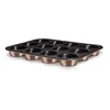 MIFFINŲ KEPIMO FORMA x12 BERLINGER HAUS METALLIC ROSE GOLD BH-6473