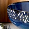 Siaki Collection Siaki Keraminė salotų dubuo 25 cm 2,8 L tamsiai mėlynas