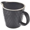 Orion keraminis pieno ąsotėlis 100 ml, juodas