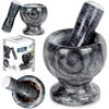 Granito prieskonių trintuvas su grūstuvu Vilde 11 cm