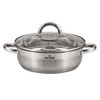 NERŪDIJANČIO PLIENO PUODAS BLOKAS 3,5L 24CM ZILNER ZL-7403