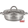 NERŪDIJANČIO PLIENO PUODAS BLOKAS 4,5L 26CM ZILNER ZL-7404