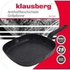 PATELNIA GRILLOWA Z POWŁOKĄ MARMUROWĄ 28CM KLAUSBERG KB-7662