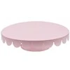 LĖkštė TORTAMS AR SAUSAINIAMS 28cm BRUNBESTE BB-2727 ROŽINĖ