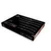 PEILIŲ RINKINYS 6 ELE. BERLINGER HAUS Juodas ROSE GOLD BH-2337