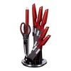 Berlinger Haus Peilių rinkinys (8 dalių) Metallic Line Burgundy Edition | BH/2686