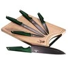 PEILIŲ RINKINYS SU SĖDYNĖMIS 6 dalių BERLINGER HAUS EMERALD LINE BH-2706