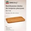 King Hoff Deska Kinghoff bambuko pjaustymo lentelė 33x23x1,9 cm