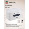 King Hoff Chlebak stal, balta marmurek kinghoff