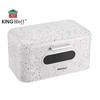 King Hoff Chlebak stal, balta marmurek kinghoff