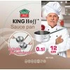 King Hoff Kaistuvas Puodas, plieno, 12 cm skersmens, 0,5 l talpos, „Kinghoff“