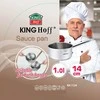 King Hoff Kaistuvas Puodas, plieno, skersmuo 14 cm, 1 l, kinghoff