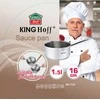 King Hoff Kaistuvas Plieninis puodas, 16 cm skersmens, 1,5 l talpos, „Kinghoff“