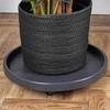 Nature Augalų padėklai su ratukais 35 cm