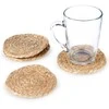 Crafters Home Styling Collection Padėkliukai puodeliams 10 cm, natūralūs, 4 vnt.