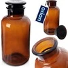 Orion Stiklinė butelis Retro 1 L Rudas su Kamščiu