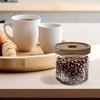 Orion Maisto talpa 500 ml Stiklinis indas su mediniu dangčiu