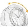 Aptel Orion Sukamas Organizatorius 30 cm – Skaidrus, 360° Pasukamas