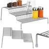 Storage Solutions Storage Solution Virtuvės Lentynos 3-Niveaus 28x26x11 cm - Metalinė Lentyna Prieskoniams ir Priedams