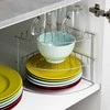 Storage Solutions Storage Solution Virtuvės Lentyna 23x23x21,5 cm - Kampinė, Metalinė, Pilka