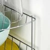 Storage Solutions Storage Solution Virtuvės Lentyna 23x23x21,5 cm - Kampinė, Metalinė, Pilka