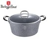 Berlinger Haus Puodas su dangčiu BERLINGERHAUS STONE TOUCH, pilkos sp., ø28 cm