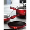 POTS BERLINGER HAUS METALLIC Juodas BURGUNDY LINE 10 ELE BH-1631-N