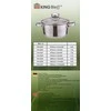 King Hoff Puodas Kinghoff plieno puodas, 20 cm skersmens, 4 l talpos