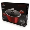 PUODAS 8.0L 30CM BERLINGER HAUS METALLIC LINE BURGUNDY BH-6192