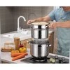 Inne Agd Puodas DO GOTOWANIA MAKARONU 7.5L 24CM 3 EL. KLAUSBERG KB-7738