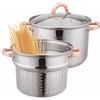 Klausberg Puodas su wkładem do gotowania makaronu 7,5l, 24cm kb-7739
