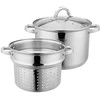 Klausberg Puodas Puodas su makaronų įdėklu 24 cm, 7,5 l kb-7738