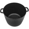 Brunbeste TRADICINIS MARMULINIS PUODAS Juodas AUKŠTAS 24cm / 6,2L