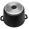 Brunbeste TRADICINIS MARMULINIS PUODAS Juodas AUKŠTAS 24cm / 6,2L