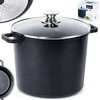 Orion Granitinė puodas GRANDE 7,6 l su stikline dangteliu