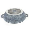 Zilner Puodas MARMUROWY WOK 5.5L 32cm ZILNER ZL-7070